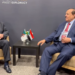 وزير الخارجية يجري محادثات مع عدد من نظرائه بتركيا
