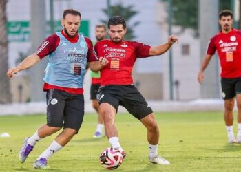 المنتخب الوطني يجري حصته التدريبية الأولى بسيدي موسى