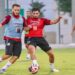 المنتخب الوطني يجري حصته التدريبية الأولى بسيدي موسى