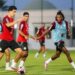 المنتخب الوطني يجري حصته التدريبية الثانية بسيدي موسى