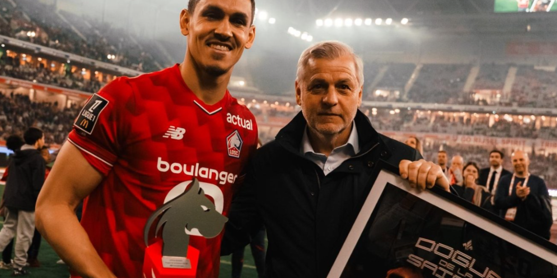 ماندي يفوز بجائزة أفضل لاعب لموسم 2025-2026